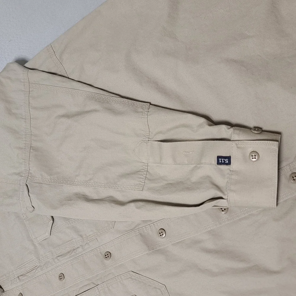 5.11‎ Tactical Shirt Mens XL Long Sleeve Pockets Outdoorsmen Vented